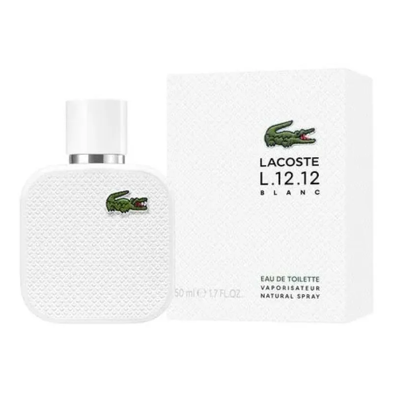 PERFUME LACOSTE L.12.12  BLANC MASCULINO - EAU DE TOILETTE 100 ML