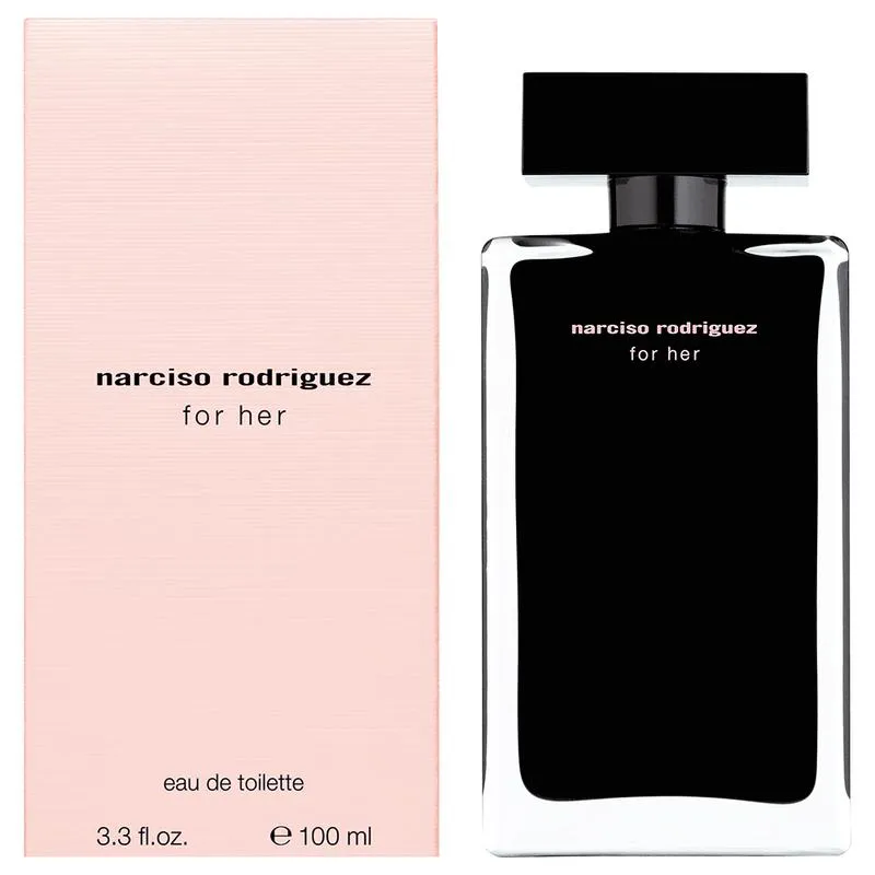 NARCISO RODRIGUEZ FOR HER NARCISO RODRIGUEZ - PERFUME FEMININO - EAU DE TOILETTE 100ML 100 ML