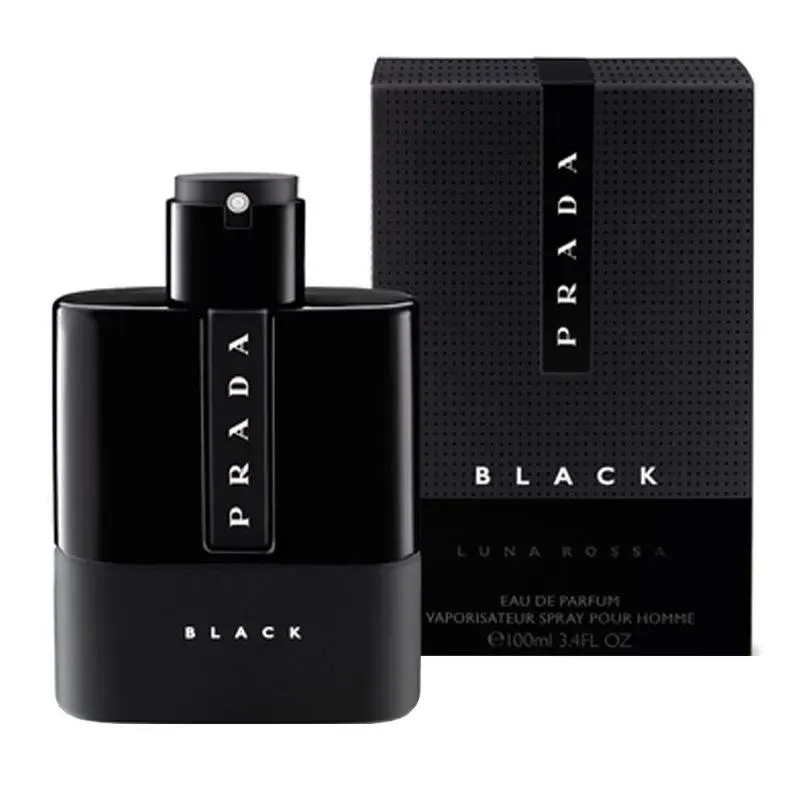 LUNA ROSSA BLACK PRADA PERFUME MASCULINO - EAU DE PARFUM 100ML 100 ML