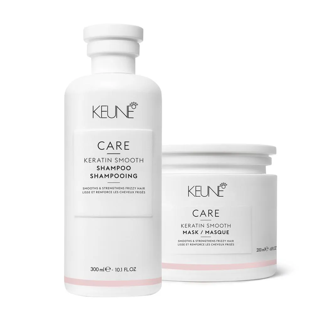 KIT KEUNE CARE KERATIN SMOOTH SHAMPOO MASK (2 PRODUTOS)