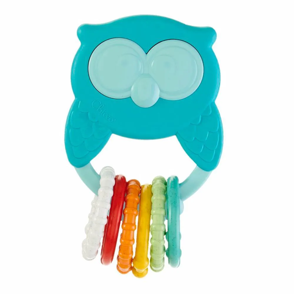 CHOCALHO MORDEDOR ROCA MOCHO ECO CHICCO CORUJINHA AZUL