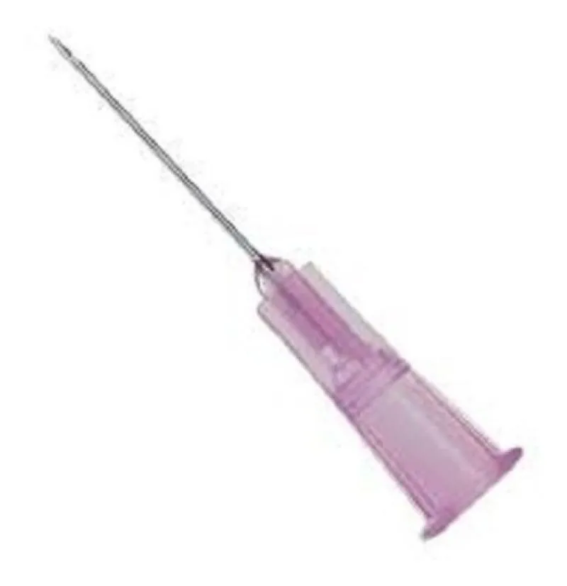 AGULHA 20X0,55MM 24G VIOLETA 1UN MEDIX