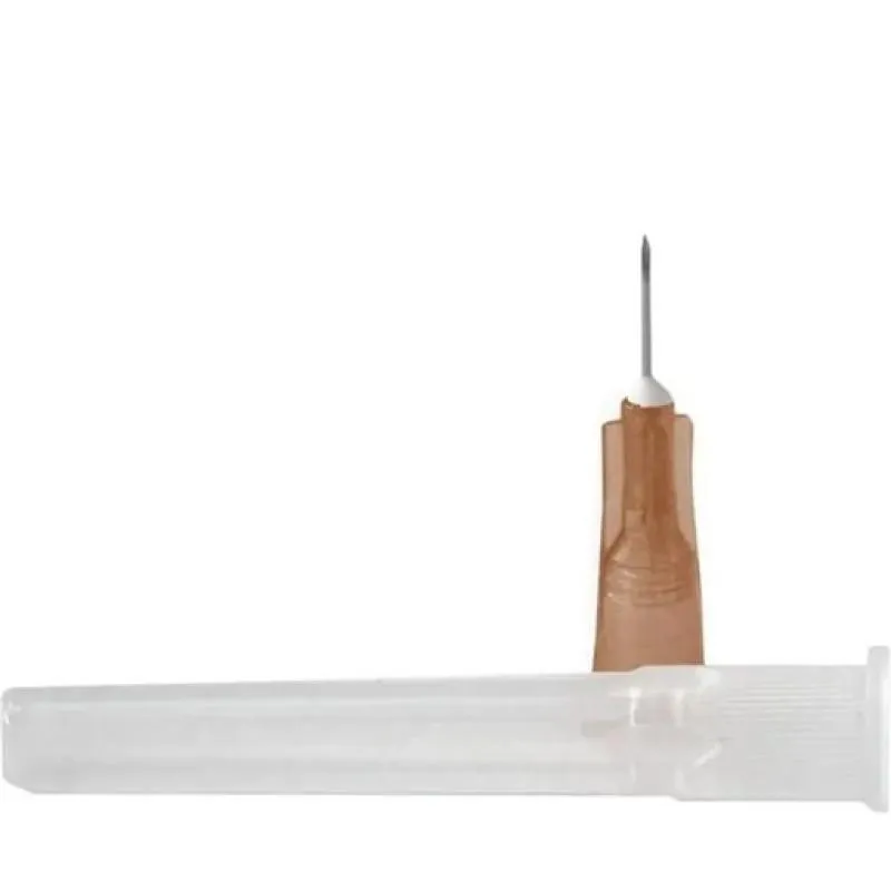 AGULHA BD 13X4 MARROM CX C/ 100UN