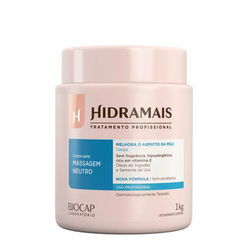 CREME MASSAGEM NEUTRO 1KG HIDRAMAIS