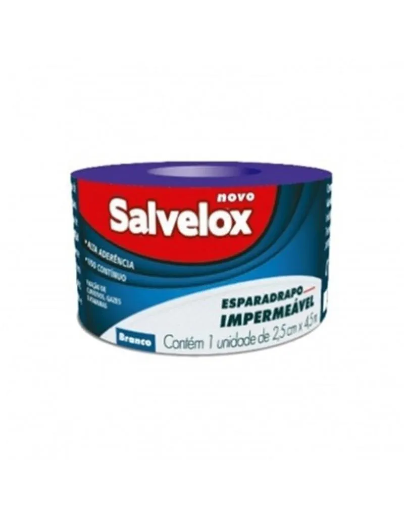 ESPARADRAPO IMPERMEAVEL 2.5CM X 4.5M SALVELOX