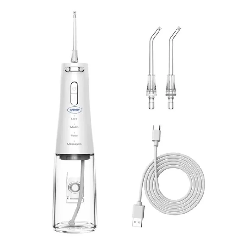 IRRIGADOR ORAL SUPERMEDY LIMPEZA PROFUNDA E EFICAZ