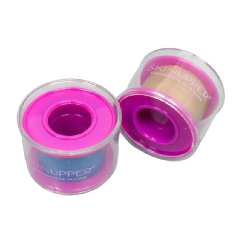 FITA DE SILICONE 2,50CM X 1,50M ROLO BEGE SKINUPPER