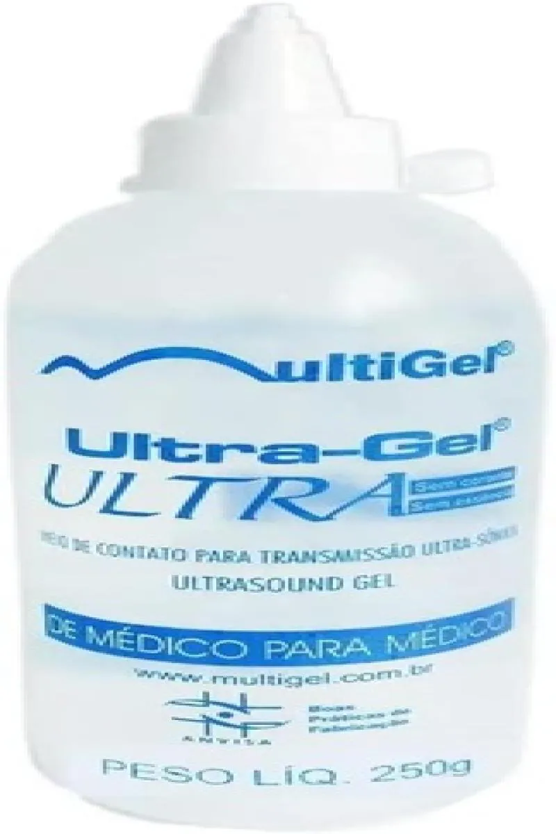 GEL CONDUTOR ULTRASSOM FRASCO 250G MULTIGEL