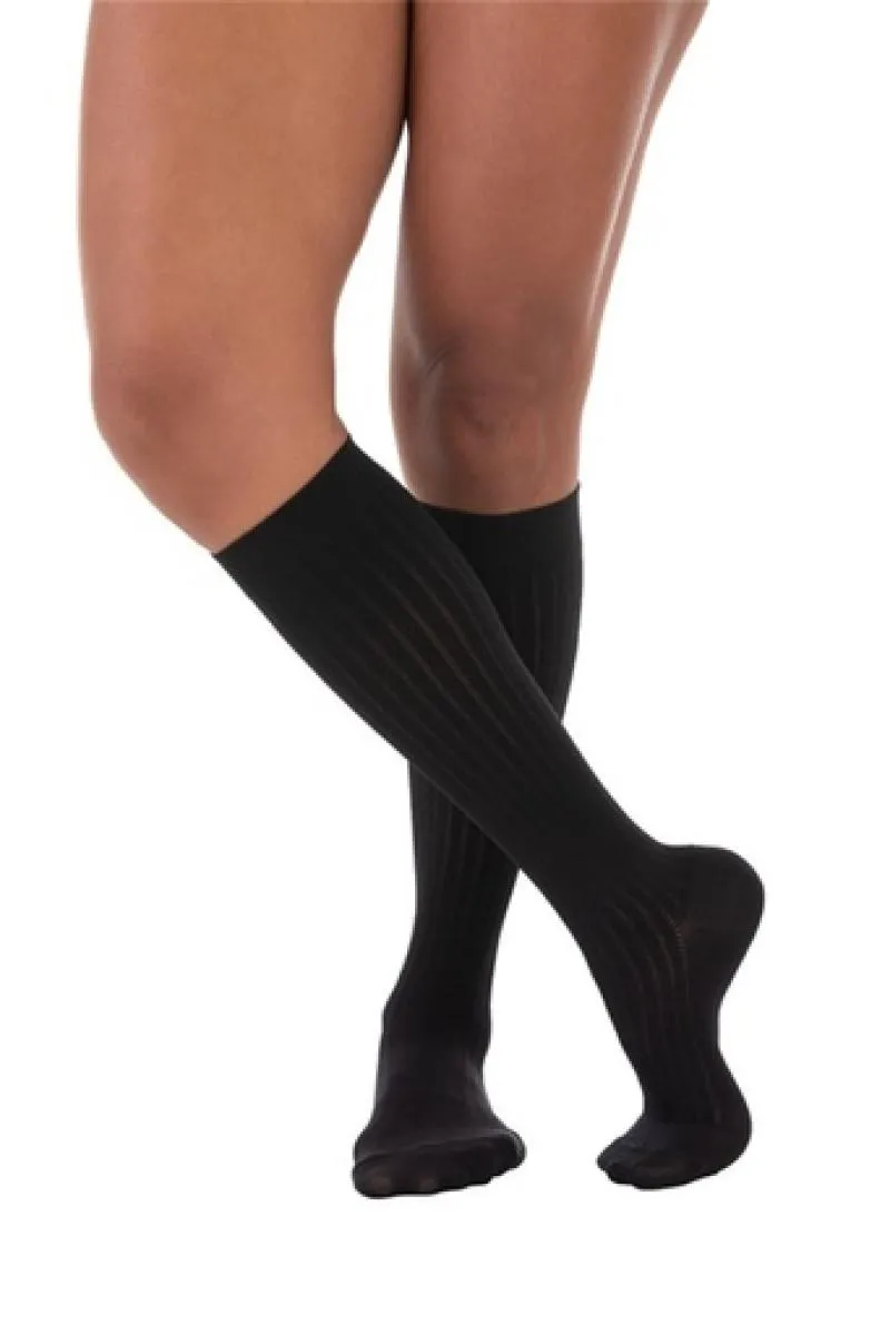 MEIA DE COMPRESSãO VENOSAN 3/4 PRETO UNISSEX 18-22 AD PP