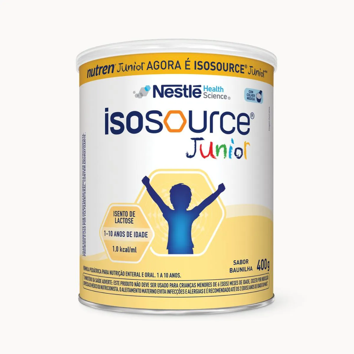 NESTLé ISOSOURCE JUNIOR BAUNILHA 400GR