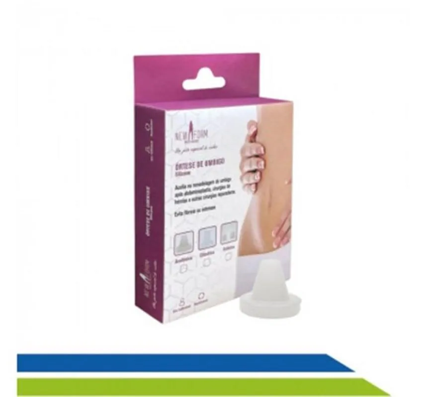 ÓRTESE DE UMBIGO ANATôMICA EM SILICONE - NEW FORM UN 41105