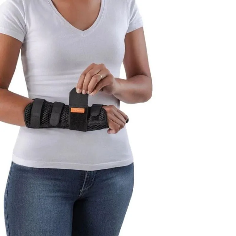 ORTOPEDIA: ORTESE COMFORT AIR LONGA DIREITA PRETO G