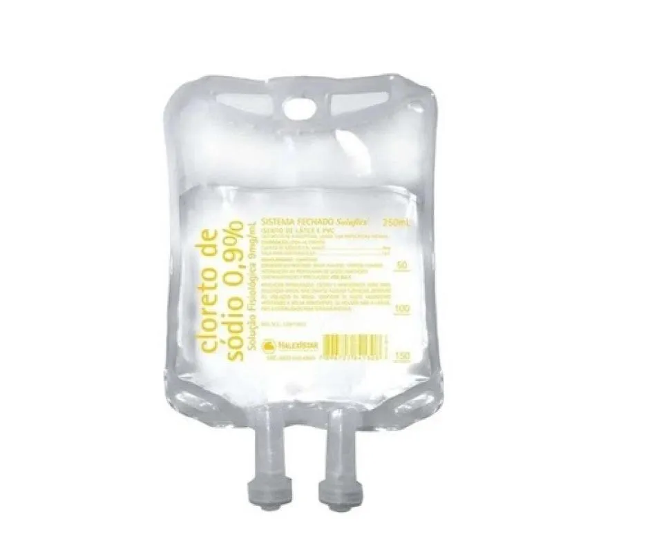 SOLUçãO FISIOLOGICA 100ML 0,9% EV SISTEMA FECHADO EUROFARMA