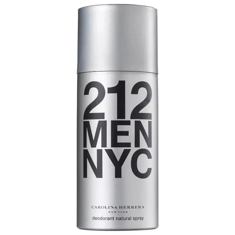 DESODORANTE 212 MEN NYC MASCULINO CAROLINA HERRERA 150ML