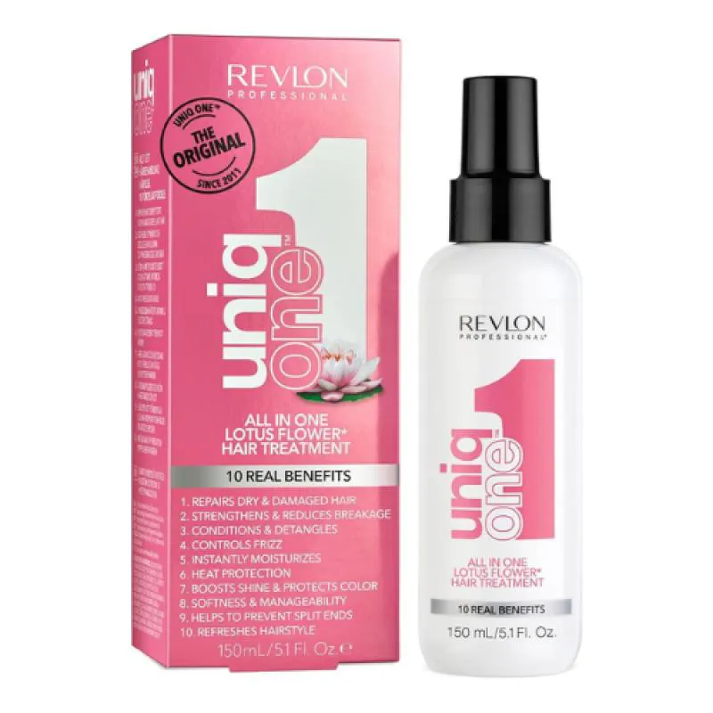 REVLON - UNIQ ONE - LOTUS FLOWE HAIR TREATMENT 150 ML