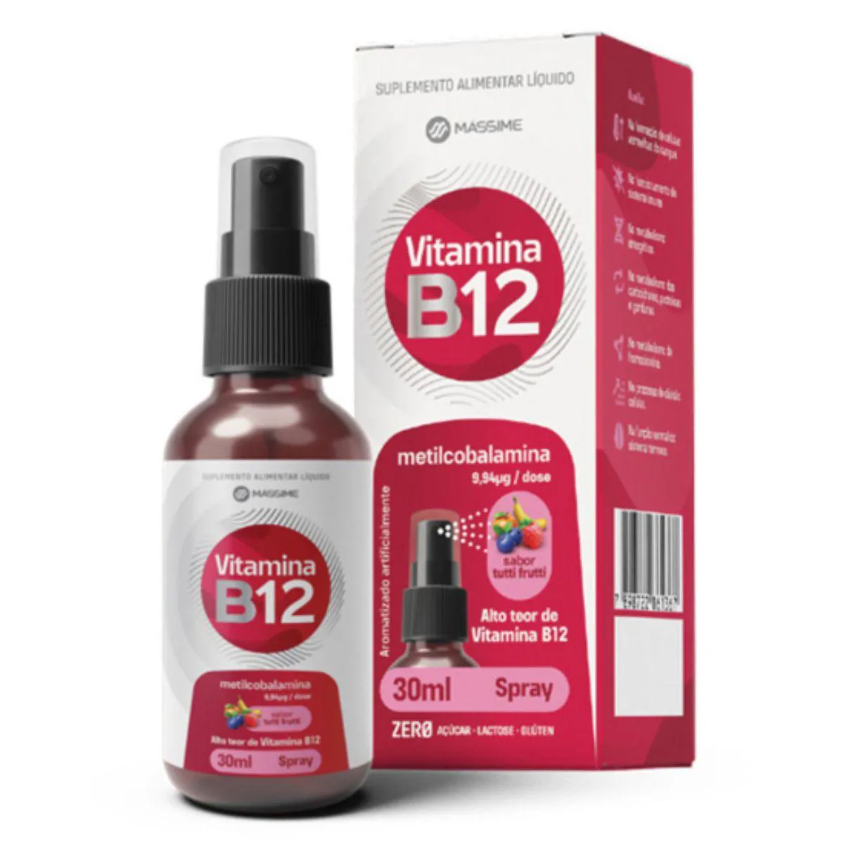 VITAMINA B12 9,94MCG SPRAY - 30ML MASSIME