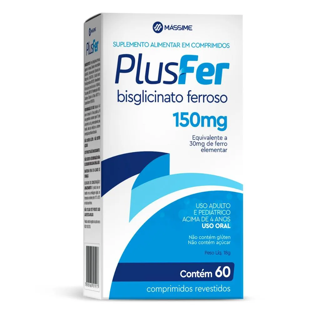 PLUS FER 150MG 60CáPS - MASSIME
