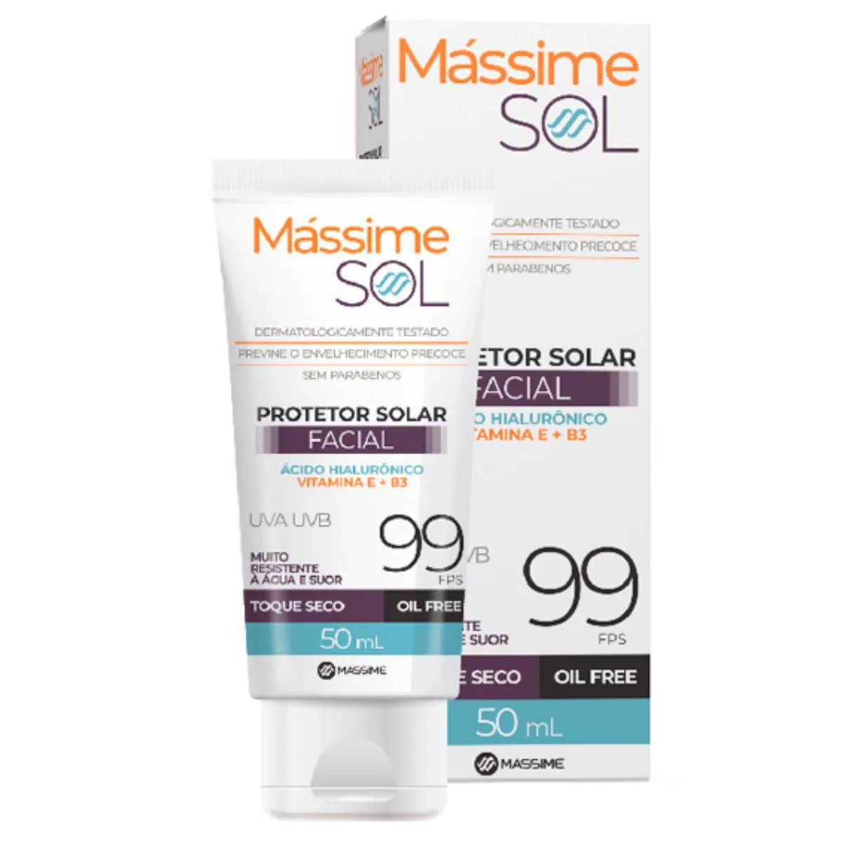 MASSIME SOL FACIAL FPS 99 50ML