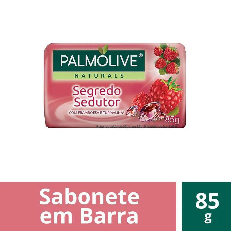 SABONETE EM BARRA PALMOLIVE NATURALS SEGREDO SEDUTOR 85G
