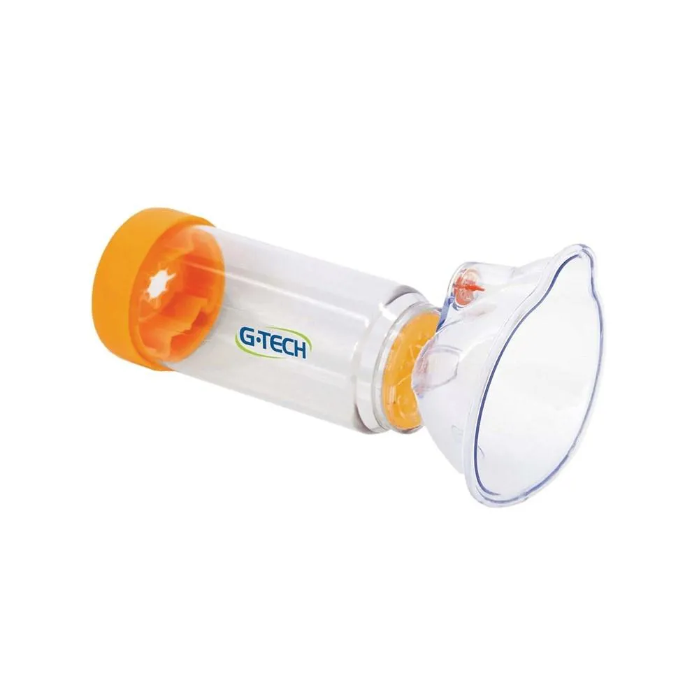 ESPAçADOR G-TECH CLEAR COM MáSCARAS ADULTO E INFANTIL PVC