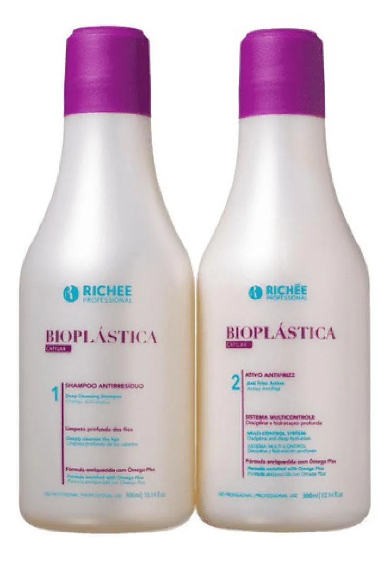 RICHéE BIOPLáSTICA CAPILAR ESCOVA PROGRESSIVA (2 X 300ML)