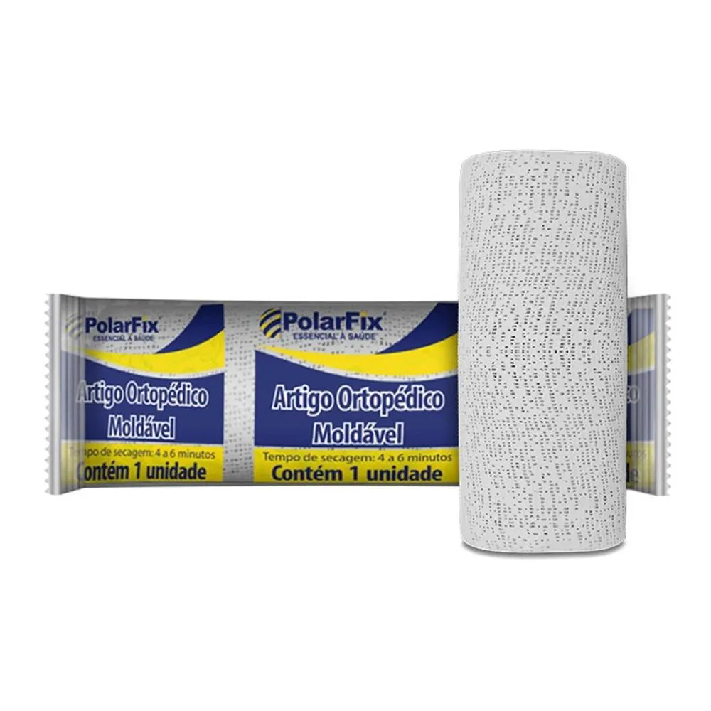 ATADURA GESSADA 15CMX3M POLAR FIX 1UN
