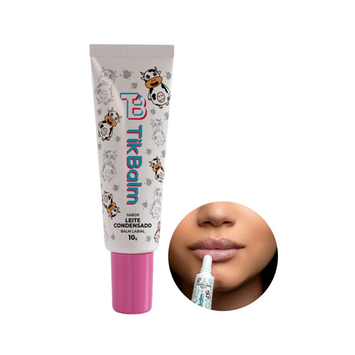 BALM LABIAL TIKBALM SABOR LEITE CONDENSADO 10G