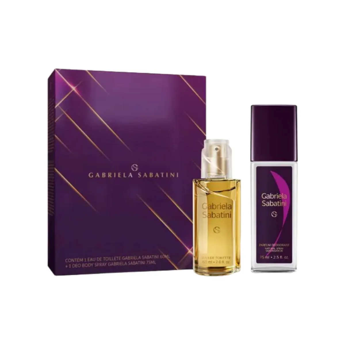 GABRIELA SABATINI PERFUME EDT 60ML + BODY DESODORANTE 75ML