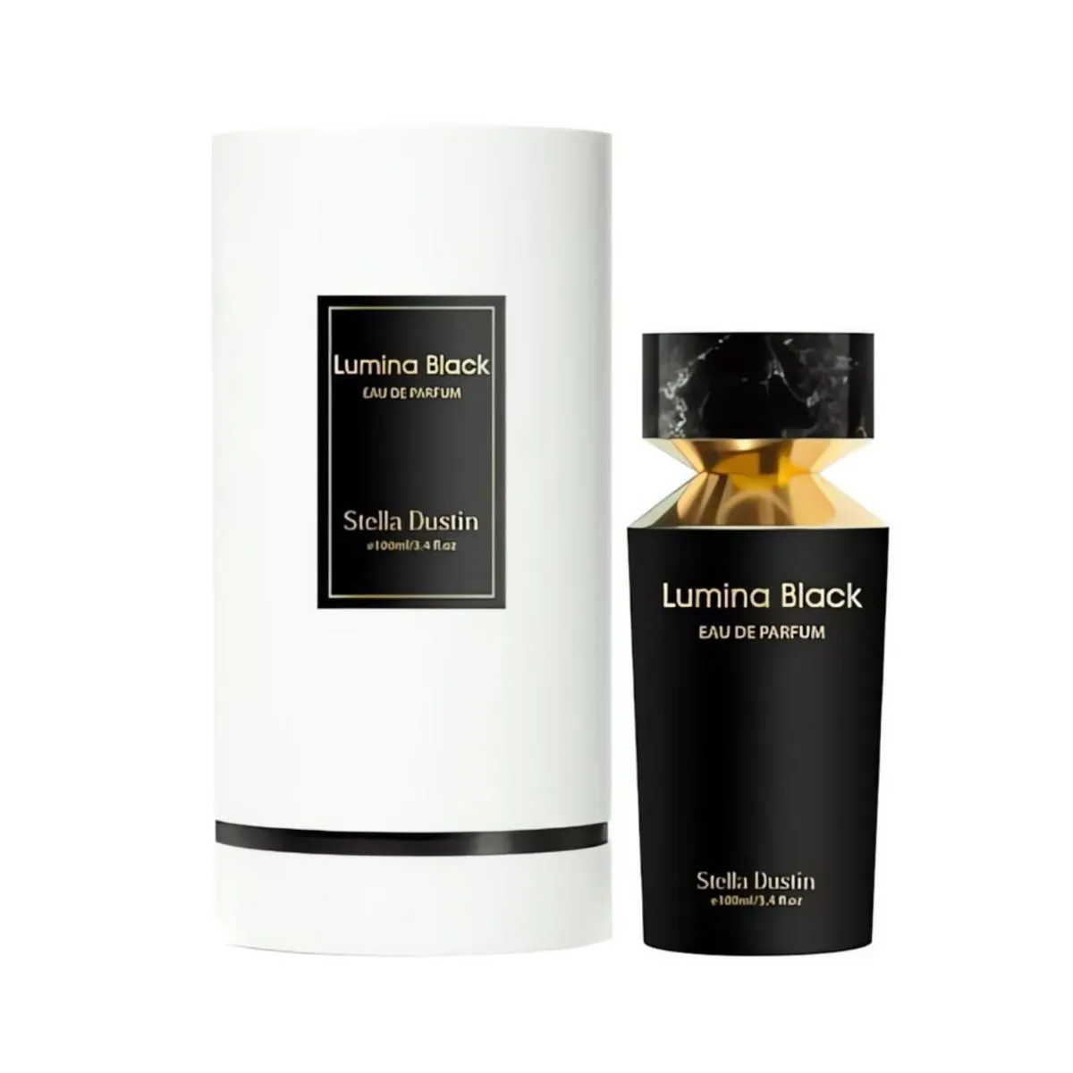 PERFUME MASCULINO LUMINA BLACK EDP STELLA DUSTIN 100ML