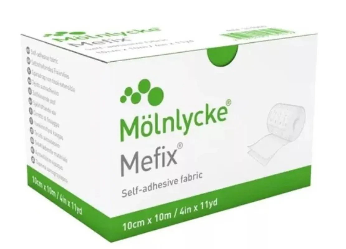 CURATIVO MEFIX FIXAçãO DE DISPOSITIVOS (ROLO 5CM X 10M) - MOLNLYCKE