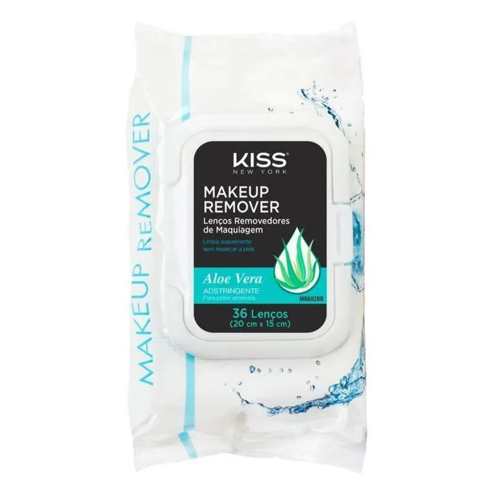 KISS NY LENçO DEMAQUILANTE ALOE VERA