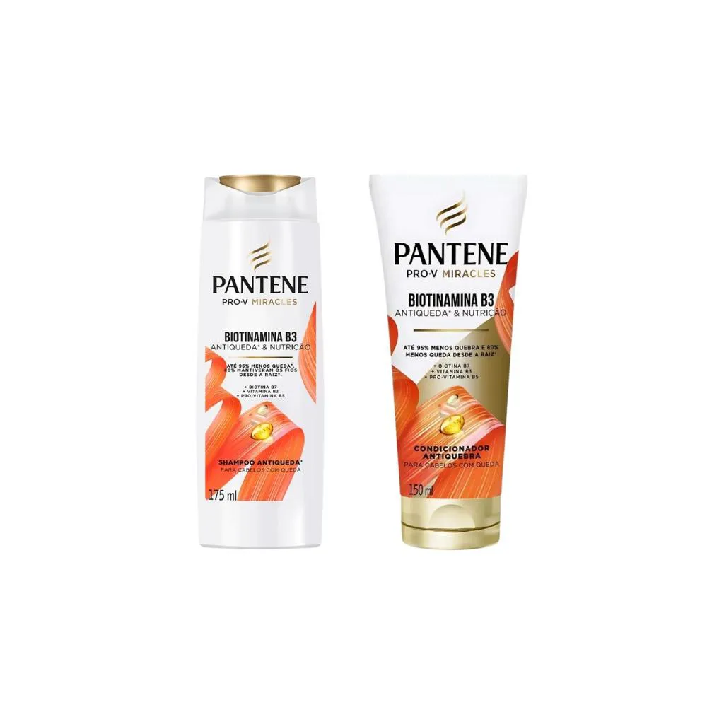 KIT PANTENE BIOTINAMINA SHAMPOO 175ML+COND 150ML