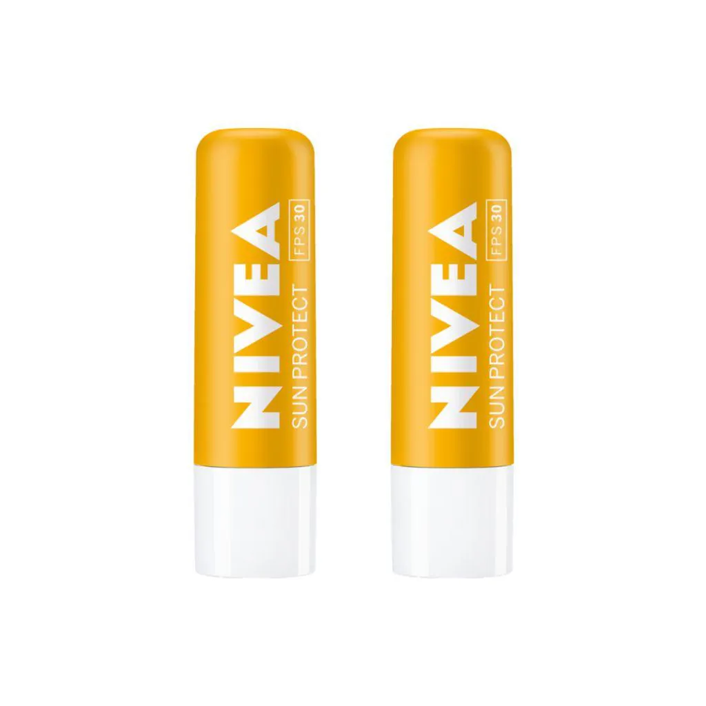 PROTETOR LABIAL NIVEA 4,8G F30 - KIT C/ 2UN