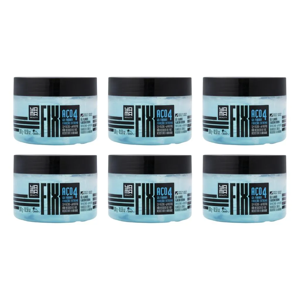 GEL FIXADOR YAMA FIX 300G AçO - KIT C/ 6UN