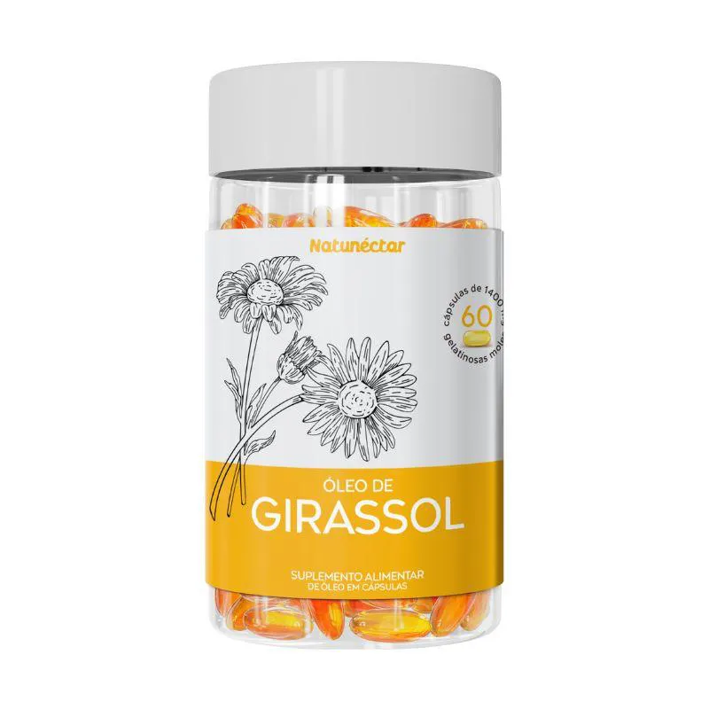 ÓLEO DE GIRASSOL NATUNECTAR - 60 CáPSULAS
