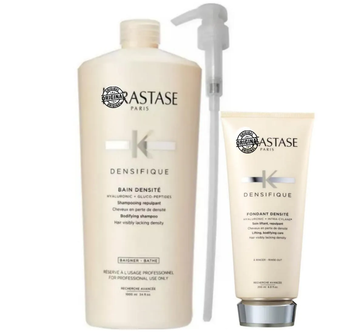 KéRASTASE DENSIFIQUE DENSITé SHAMPOO 1L + CONDICIONADOR 200ML