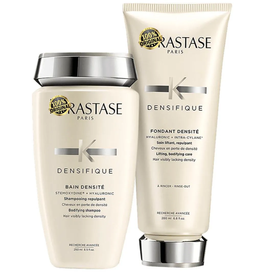 KéRASTASE DENSIFIQUE DENSITé SHAMPOO 250ML + CONDICIONADOR 200ML