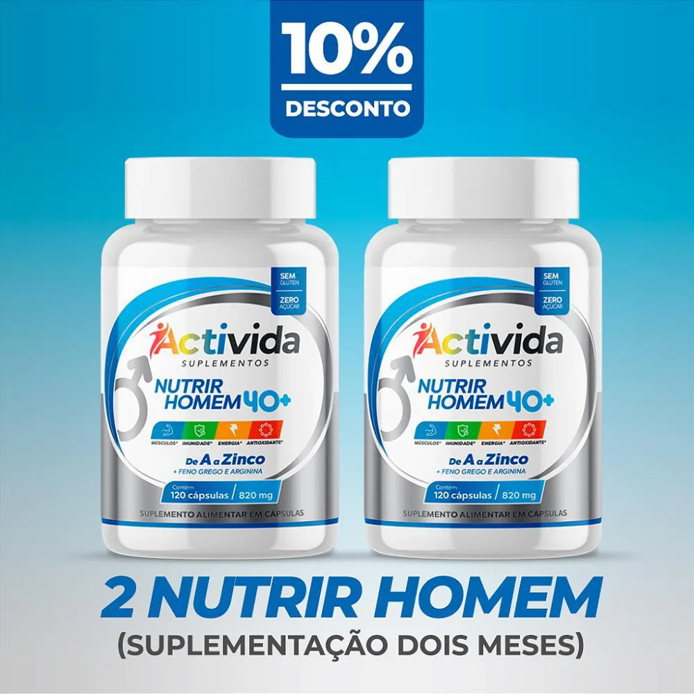 COMBO - 2 NUTRIR HOMEM