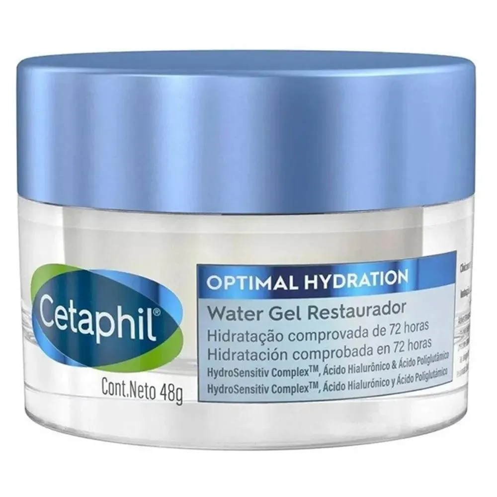 Cetaphil Hidratante Facial Optimal Hydration Water Gel Restaurador 48g