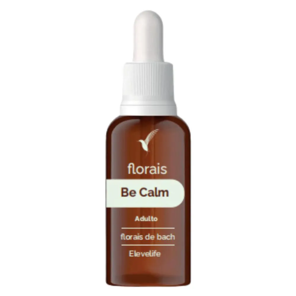 FLORAL DE BACH BE CALM 30ML - COMBATE EFICAZ A ANSIEDADE