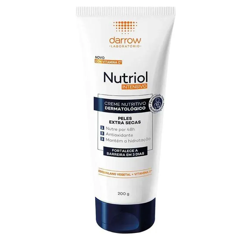 Creme Hidratante Nutritivo Corporal Darrow Nutriol Intensivo 200g