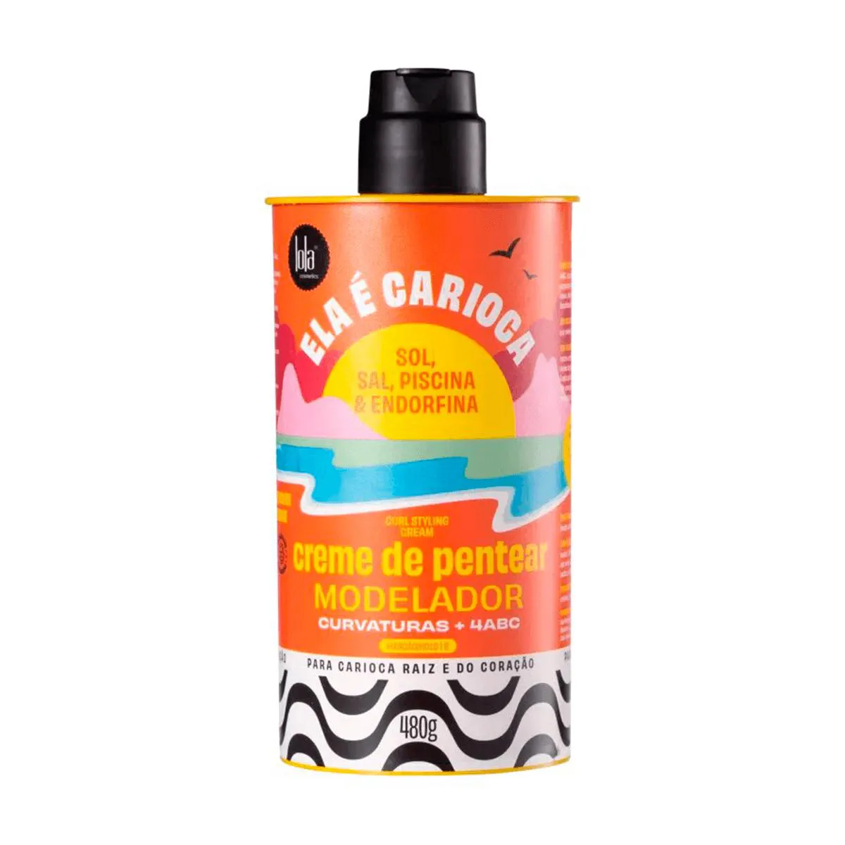 LOLA ELA é CARIOCA CREME DE PENTEAR 4ABC 480G (7899572812684)