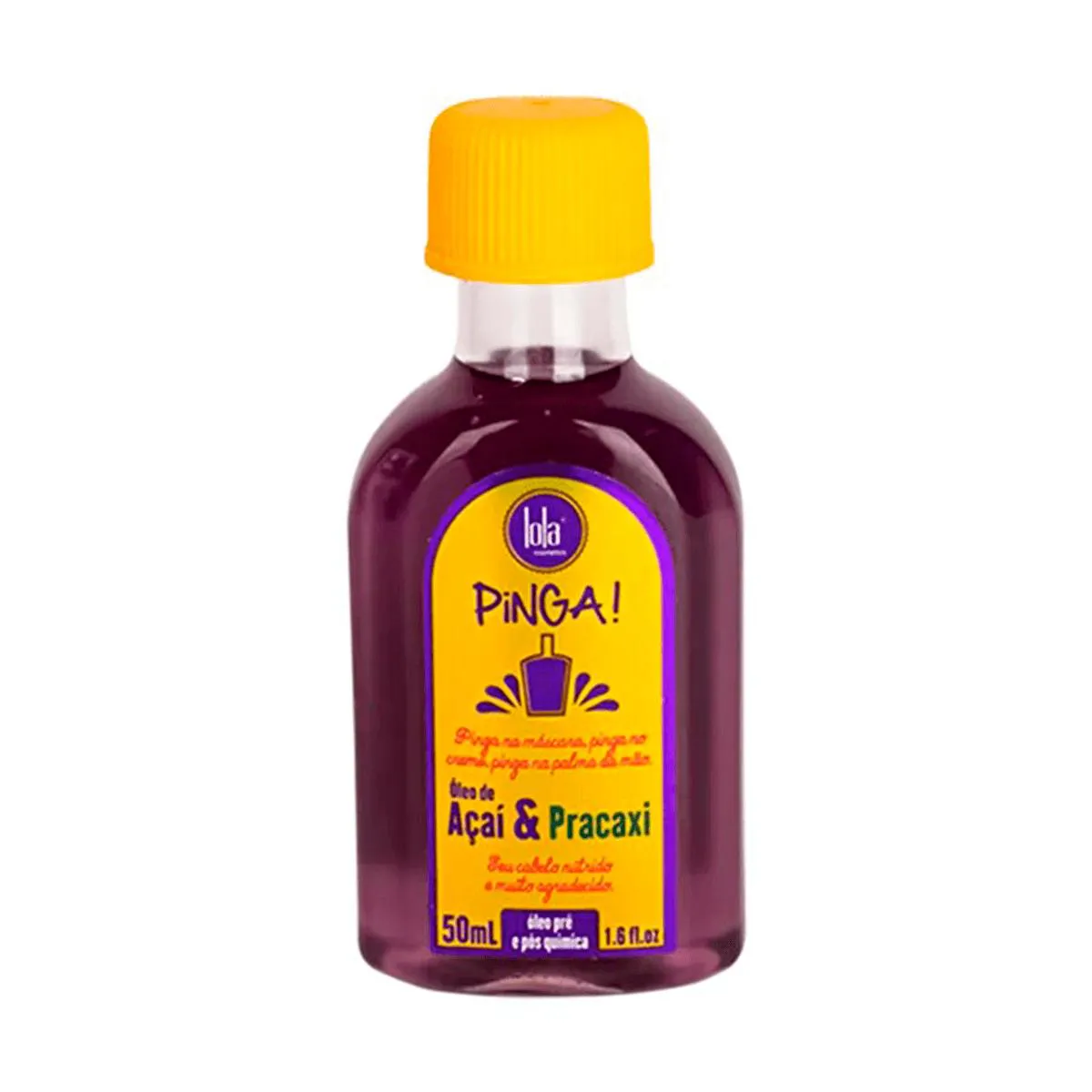 LOLA PINGA! AçAí & PRACAXI - ÓLEO CAPILAR 50ML (7899572810192)