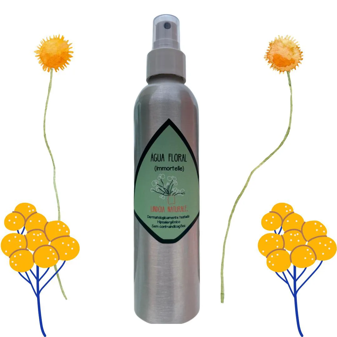 ÁGUA FLORAL IMMORTELLE LINDÓIA NATURALE®
