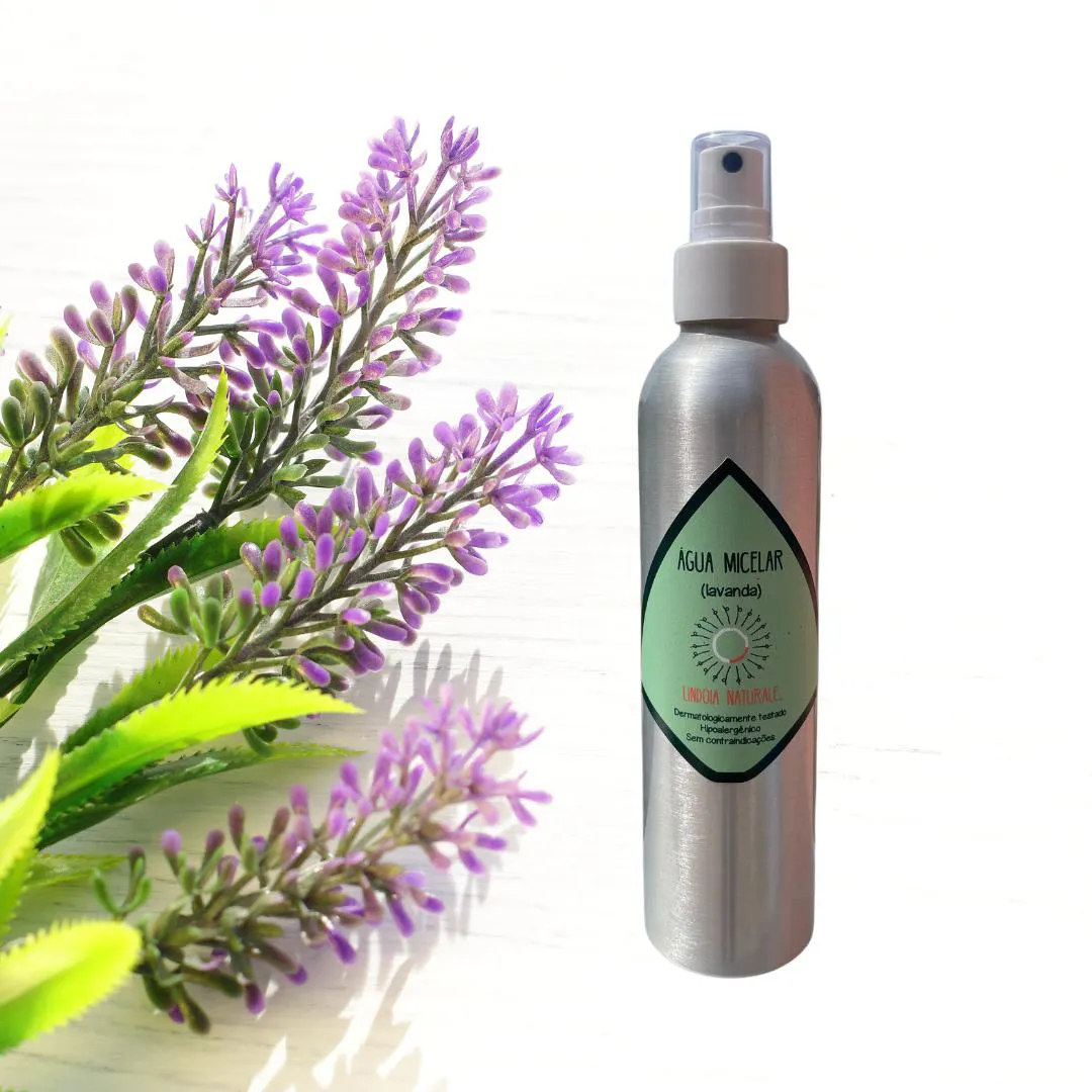 ÁGUA MICELAR LAVANDA LINDÓIA NATURALE®