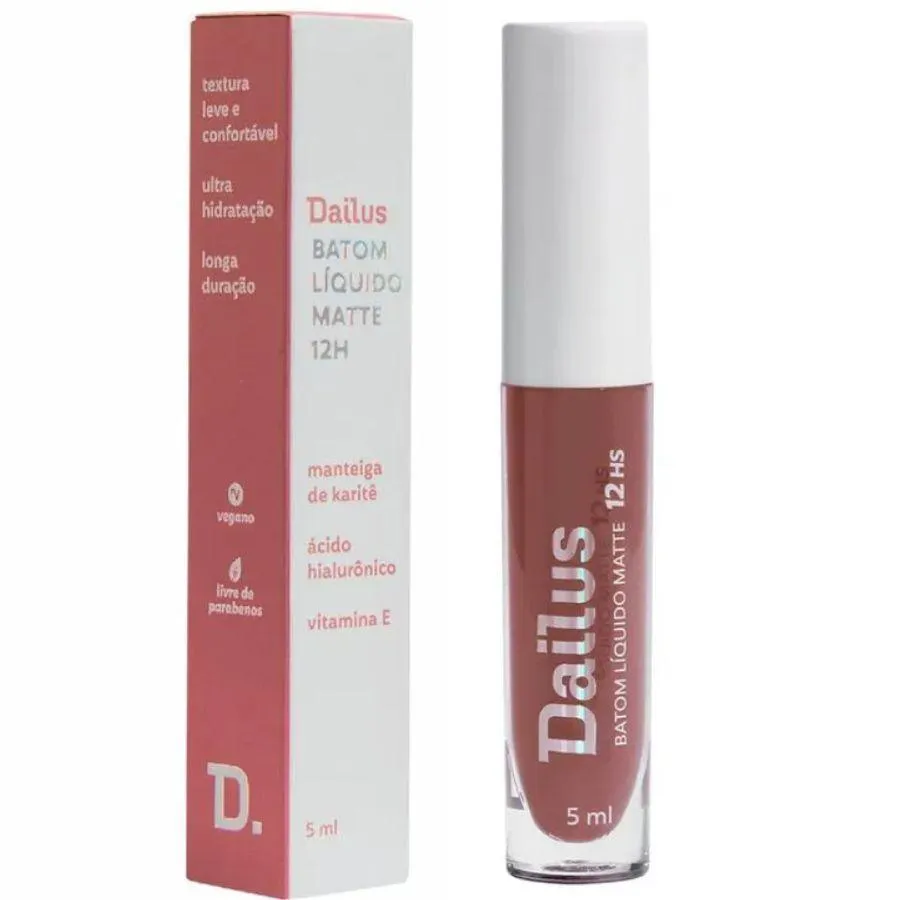 BATOM LíQUIDO MATTE 12HRS SISSONE 5ML - DAILUS