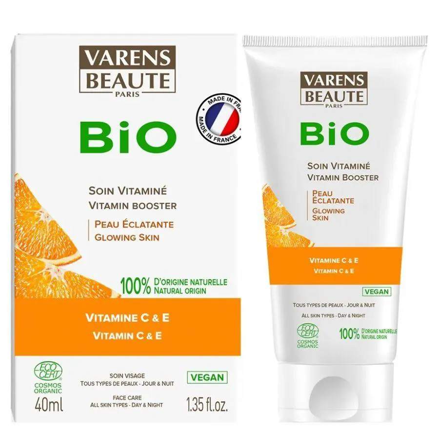 CREME FACIAL BIO VITAMINA C & E 40ML - VARENS BEAUTE PARIS