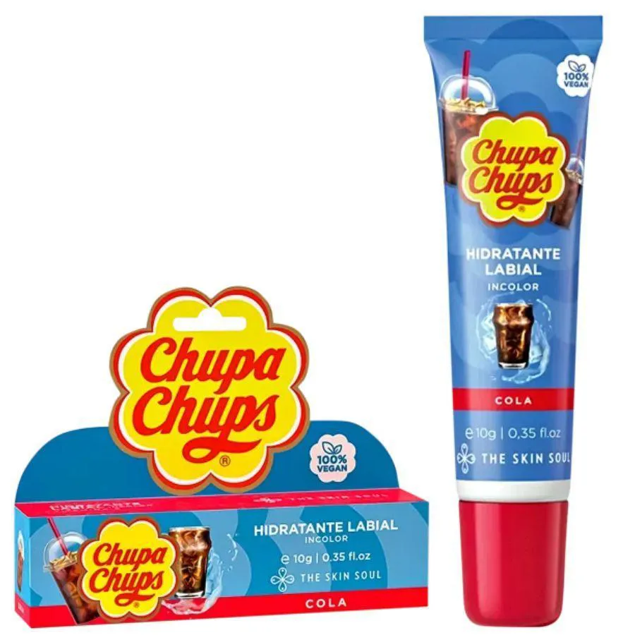 HIDRATANTE LABIAL CHUPA CHUPS COLA 10G