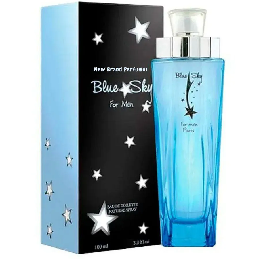 PERFUME NEW BRAND BLUE SKY FOR MEN 100ML