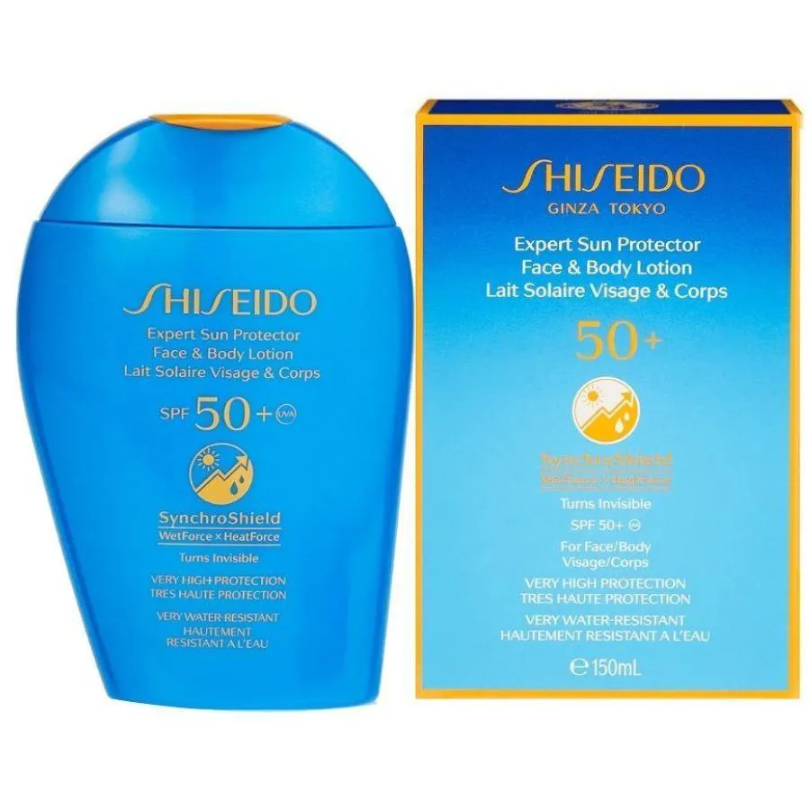 PROTETOR SOLAR FACIAL E CORPORAL SHISEIDO – EXPERT SUN PROTECTION FPS 50+ 150ML